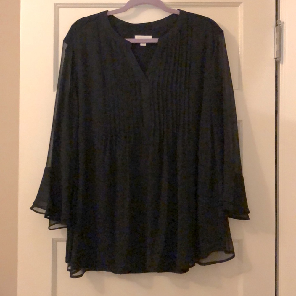Charter Club Bell Sleeved and Bell Bottom Blouse